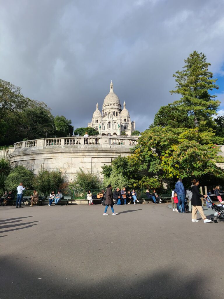 Vue du Sacré-Coeur à Montmartre